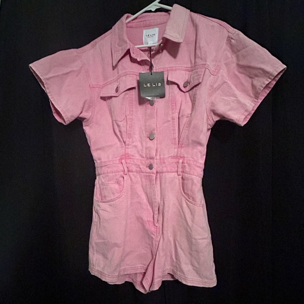 NWT small pink denim
